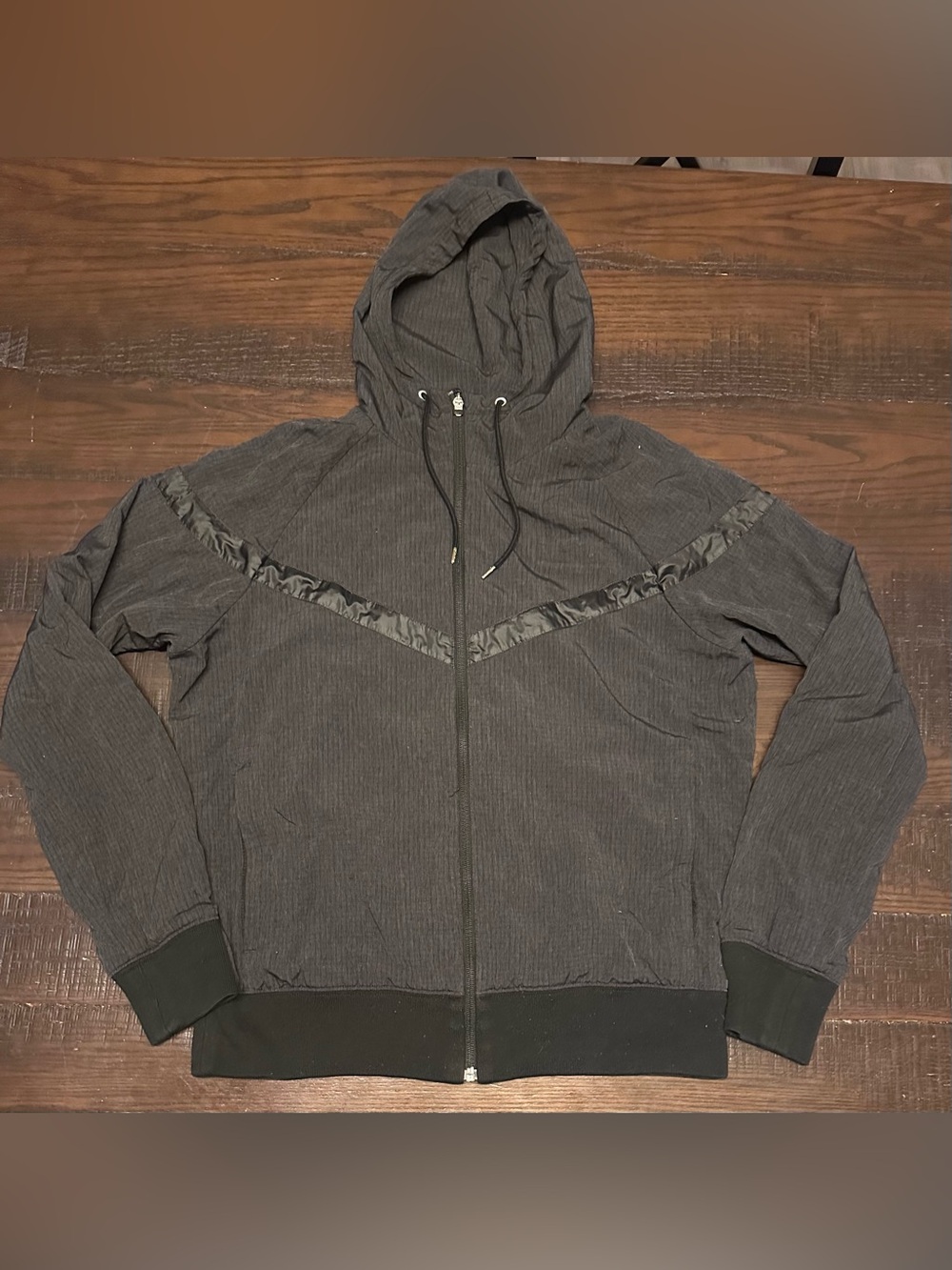 Nike Thermal Textured Lebron James Full Zip Jacket Hoodie Size Men’s Medium